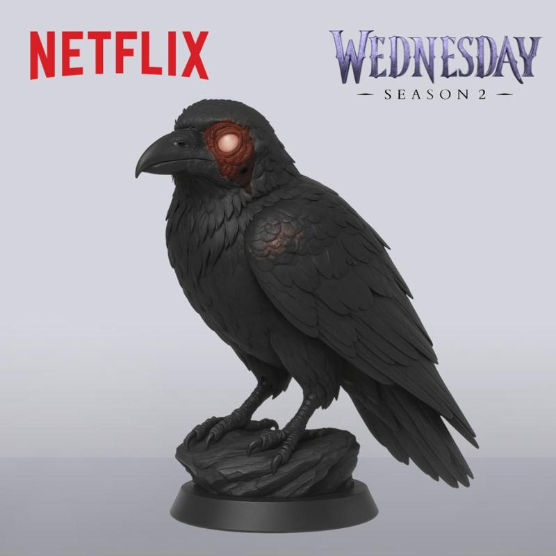 raven Wednesday Season 2