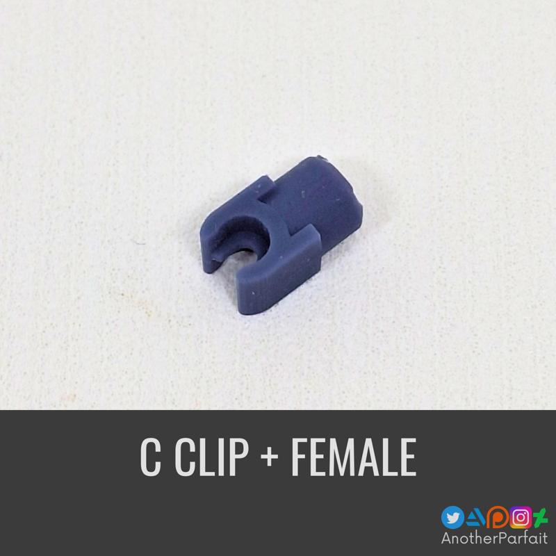 C clip + FEMALE connector for 30 Minute Missions / Sisters or Gundam PRESUPPORTED
