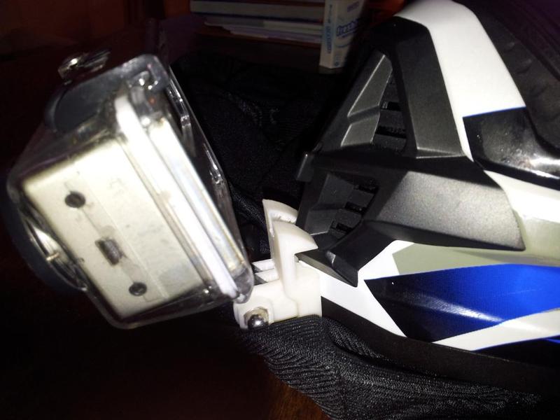 gopro motorcycle helmet mount ( afx fx-39, fly trekker)