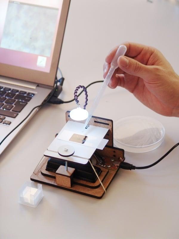 Webcam Microscope Stage