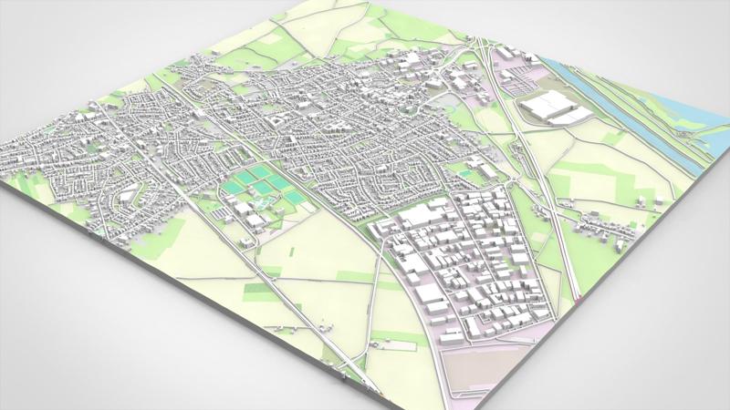 Cityscape Echt Netherlands