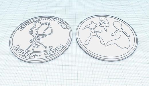 Ralt's Evolution Coin for Community Day