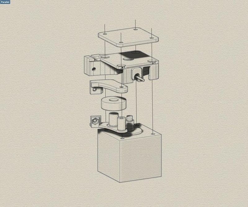 FroZen Extruder - alternative Makibox extruder v1.1