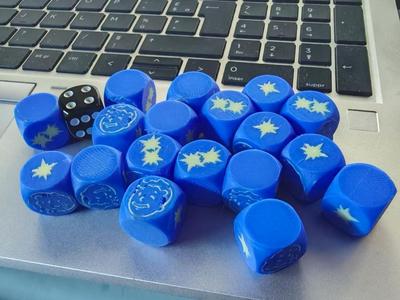 D6 dices for fallout RPG