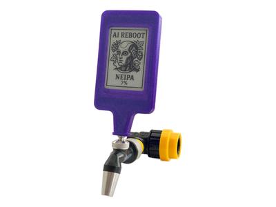 NukaTap Mini Tap Handle with NFC ePaper display