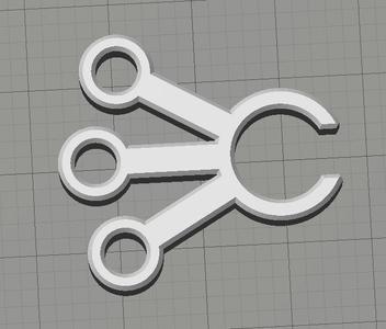 Makerbot Replicator/CTC Bizer Dual filament guide 3x