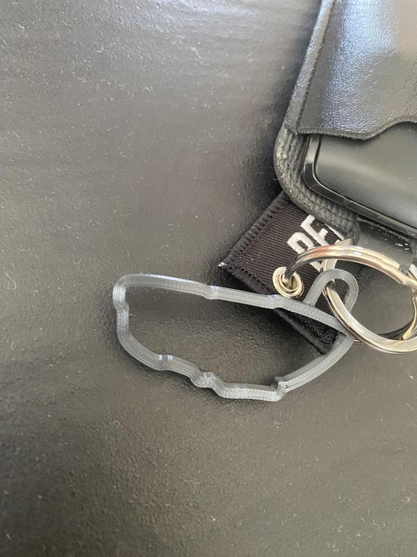 24h du mans key ring