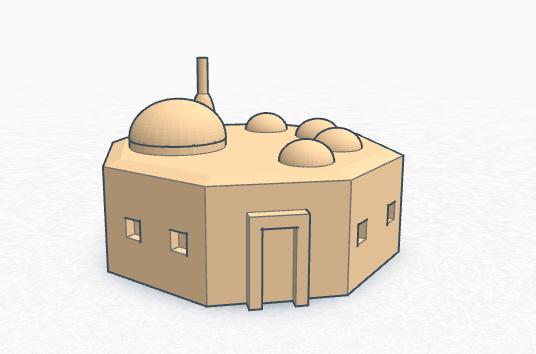 Yet another 4 Tatooien Buildings (x-wing) ver 0.45