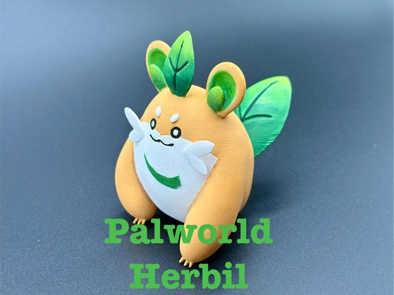 Palworld Herbil Miniature