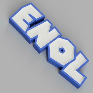 NAMELED ENOL (FONT SUPER MARIO) - LED LAMP WITH NAME