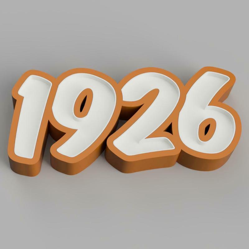 NAMELED 1926 - LED LAMP WITH NAME