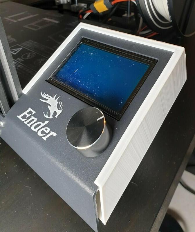 Ender-5 Control Panel Back Cover SLIM