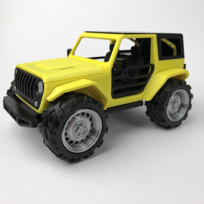 2-door JEEP w removable HARDTOP