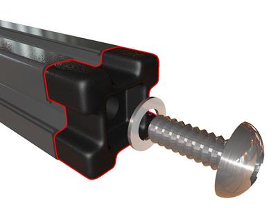 3030 Extrusion Rubber TPU Foot (Cubic?)