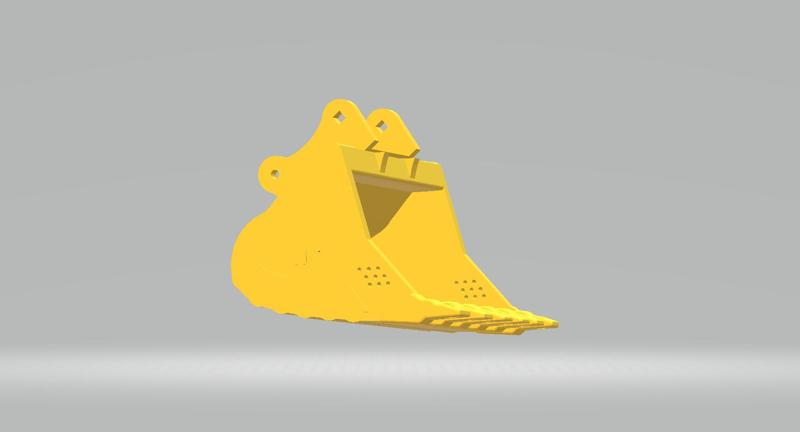 huina  volvo ec160 bucket with teeth