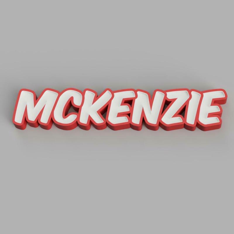 NAMELED MCKENZIE - LED LAMP WITH NAME