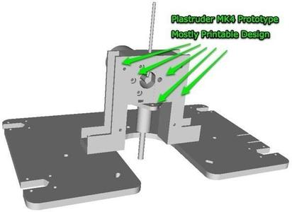 Plastruder MK4 Prototype