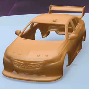 HOLDEN COMMODORE ZB SUPERCAR V8 2017  (1/24) printable car body
