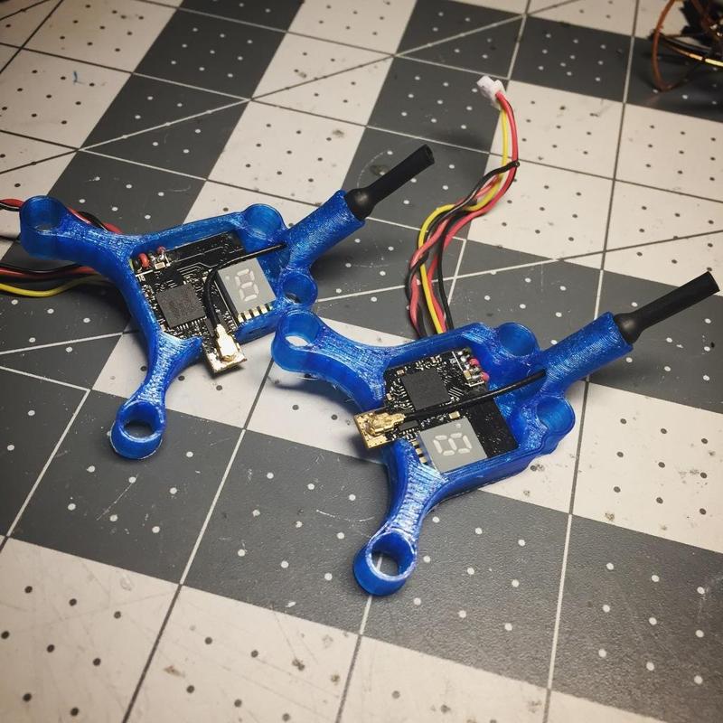 VTX03 Mount for SCX2/2.5 Micro Quad