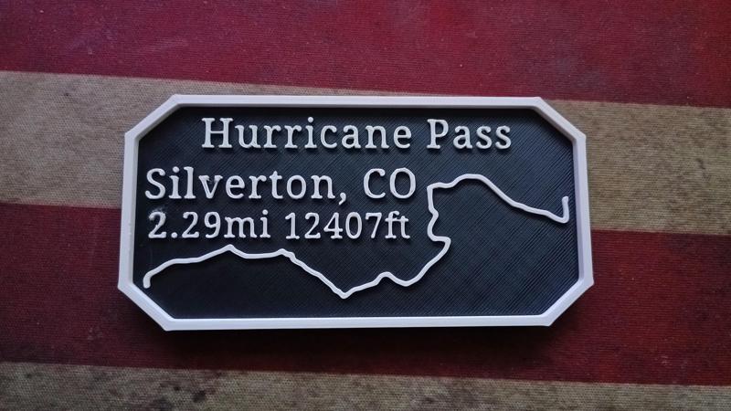 Maverick's Trail Badge Hurricane Pass pass Silverton offroad colorado