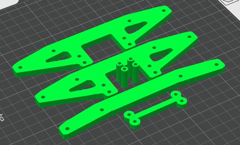 Kamtec 1300 2ltr front and rear bumper set