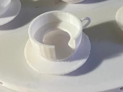 Funfair Teacup ride seat