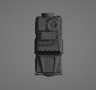 Land Rover Defender 90 – 3D Printable Off-Road SUV Model (with Roof Rack)
