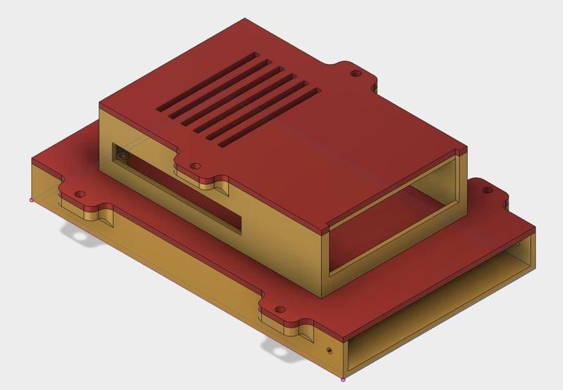 SSD - RaspberryPI case
