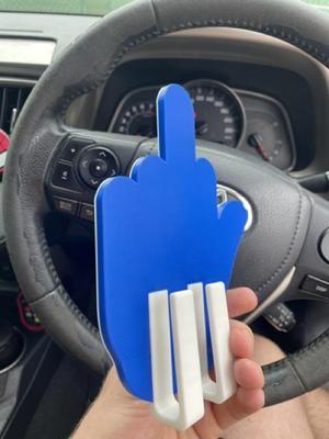 Middle Finger Flip Off Visor