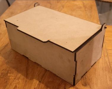HINGED LID BOX LASER CUT FILES