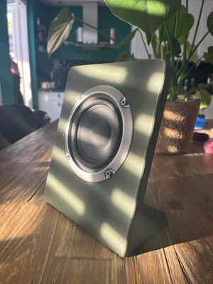 Speakers Desk Open Baffle - Sleek, Easy Print, Low Filament Use