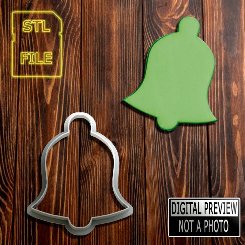 Cookie Cutter - Bell Silhouette Model