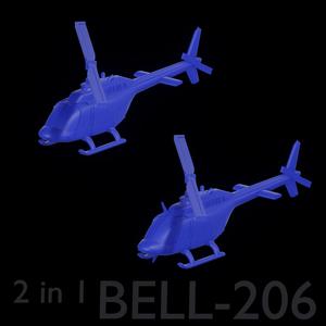 BELL 206 HELICOPTER (2 in 1)