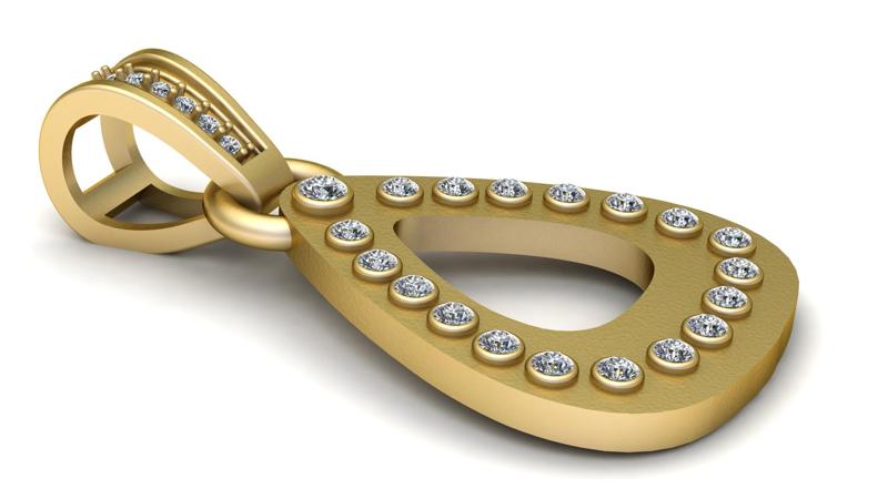 Buy Gold Necklaces & Pendants 3d printable model