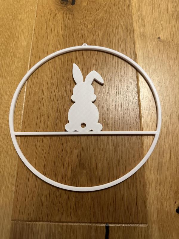 Easter door wreath Easter bunny Easter gift