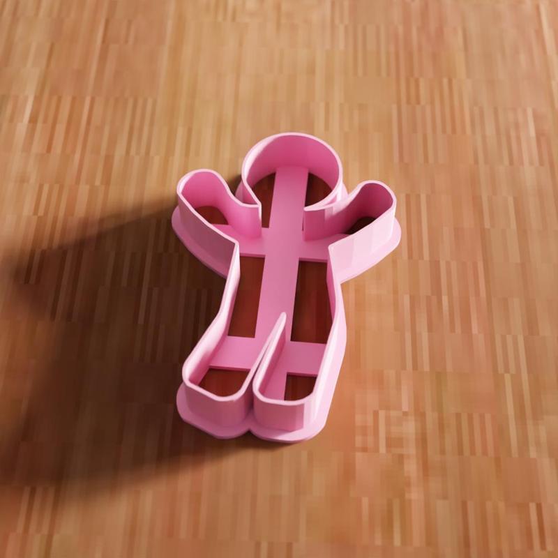 3D Human Cookies Cutter STL File - 140