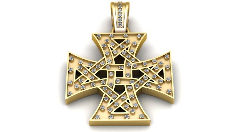 Maltese Cross Pendant