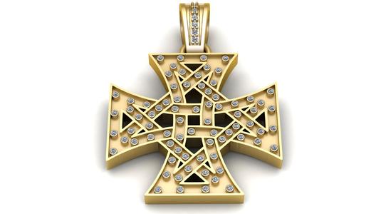 Maltese Cross Pendant
