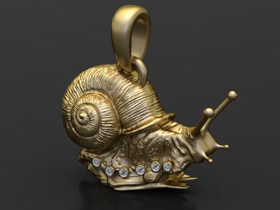 Snail Pendant