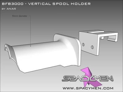 BfB3000 Vertical spool holder