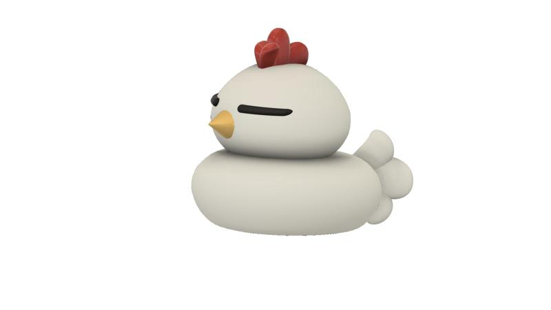 Chicken (Won from the Pucca anime cartoon show)