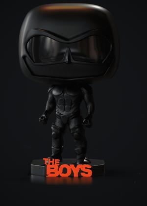 Black Noir The Boys Funko Pop Custom