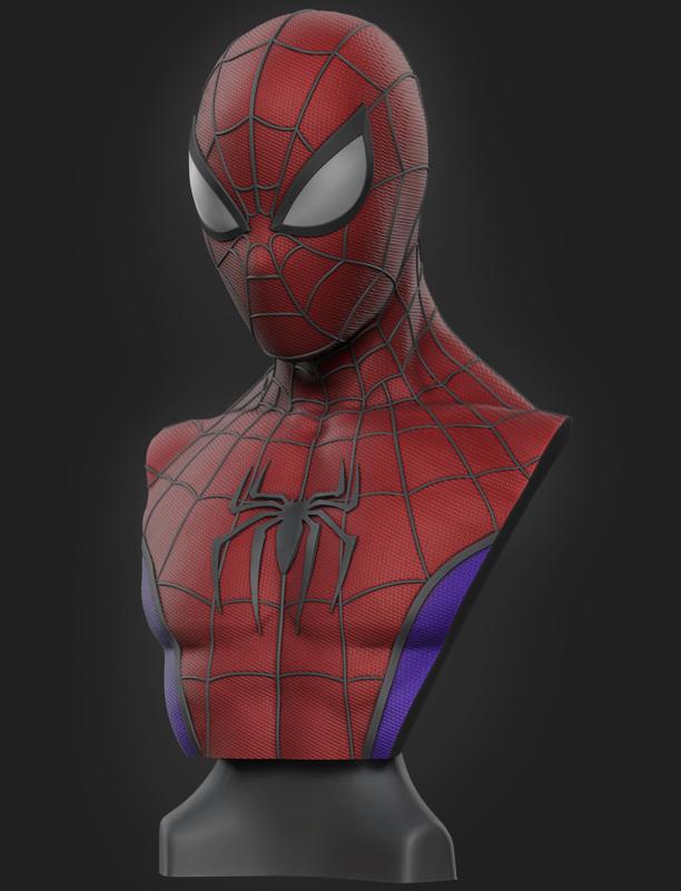 SpiderMan Bust