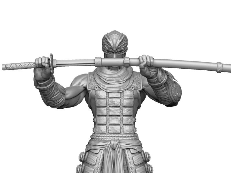 Ninja Gaiden Ryu Hayabusa for 3d printing stl
