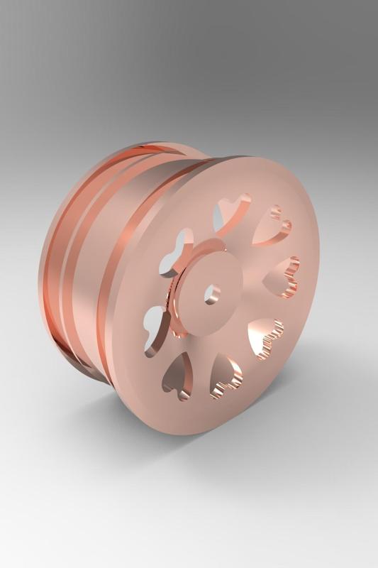 Tamiya heart plus 1/10 rim
