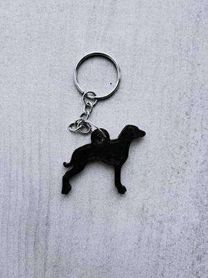 Weimaraner keychain