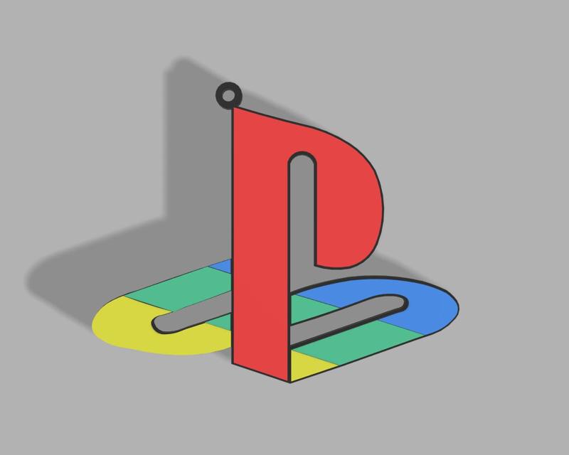 PlayStation Keychain M2 || PlayStation M2 keychain