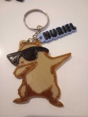 Capybara keychain