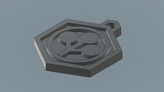 Cyberpunk ARASAKA Keychain
