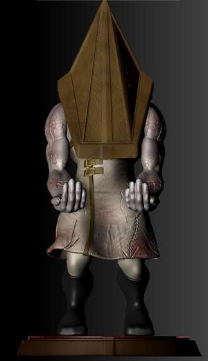 PYRAMID HEAD SILENT HILL JOYSTICK STAND STAND PYRAMID HEAD SILENT HILL